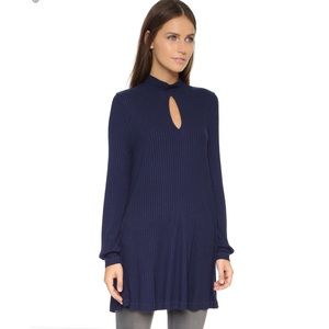 We the Free Banana Ribbed Tunic